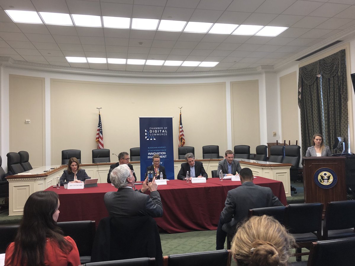 BitcoinLobbyist (@kwonyoungpark) on Twitter photo #Congressional Briefing: Oversight of Virtual Currencies, Anti-Money Laundering & Sanctions Compliance hosted by <a href="/ChamberDigital/">Marvin S. Haynes</a> <a href="/PerianneDC/">Perianne Boring</a> w/ <a href="/inside_r3/">R3</a> Isabelle Corbett & <a href="/BittrexExchange/">Bittrex</a> CCO John Roth #AML #KYC #Compliance #Cryptocurrency #bitcoin #BTC #virtualcurrency #Law #Congressional Briefing: Oversight of Virtual Currencies, Anti-Money Laundering & Sanctions Compliance hosted by <a href="/ChamberDigital/">Marvin S. Haynes</a> <a href="/PerianneDC/">Perianne Boring</a> w/ <a href="/inside_r3/">R3</a> Isabelle Corbett & <a href="/BittrexExchange/">Bittrex</a> CCO John Roth #AML #KYC #Compliance #Cryptocurrency #bitcoin #BTC #virtualcurrency #Law