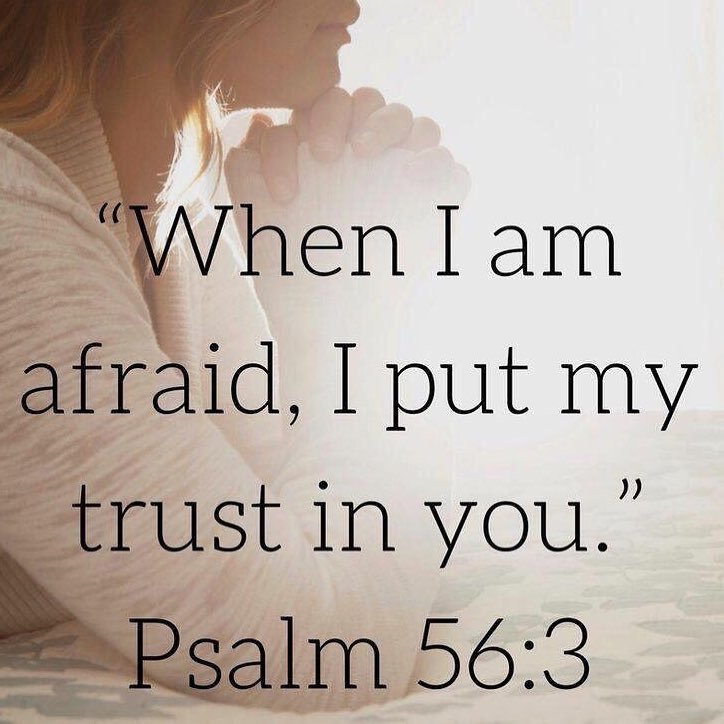 god is bigger than my fears