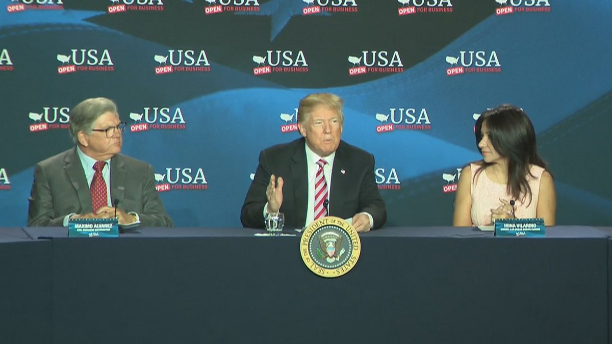 WATCH LIVE Trump hosts business roundtable in Hialeah bit.ly/2J00otd?utm_so… https://t.co/pU940Qrev7