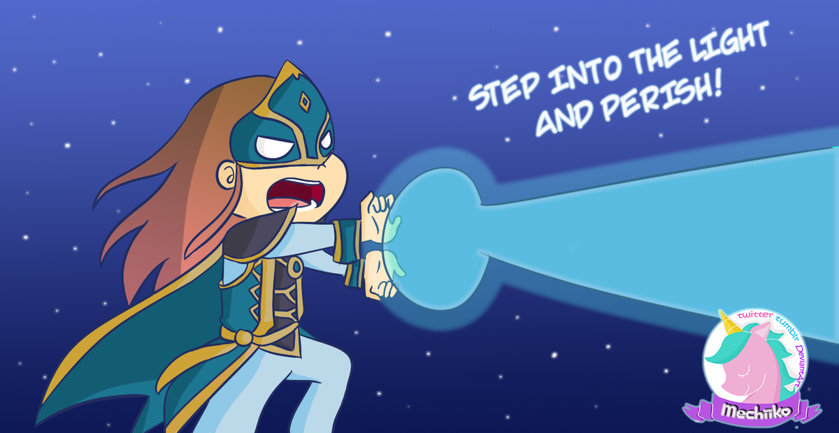 Mechiiko's tweet photo. #MyMainChallenge 😍 This challenge consist in draw you as your main in Paladins ♥ #Paladinsart https://t.co/CeL6t9efwJ