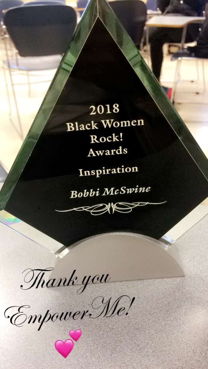 I received this last week from a phenomenal org and I am truly honored! Thank you all so much for putting on this great event every year. You all Rock 💕