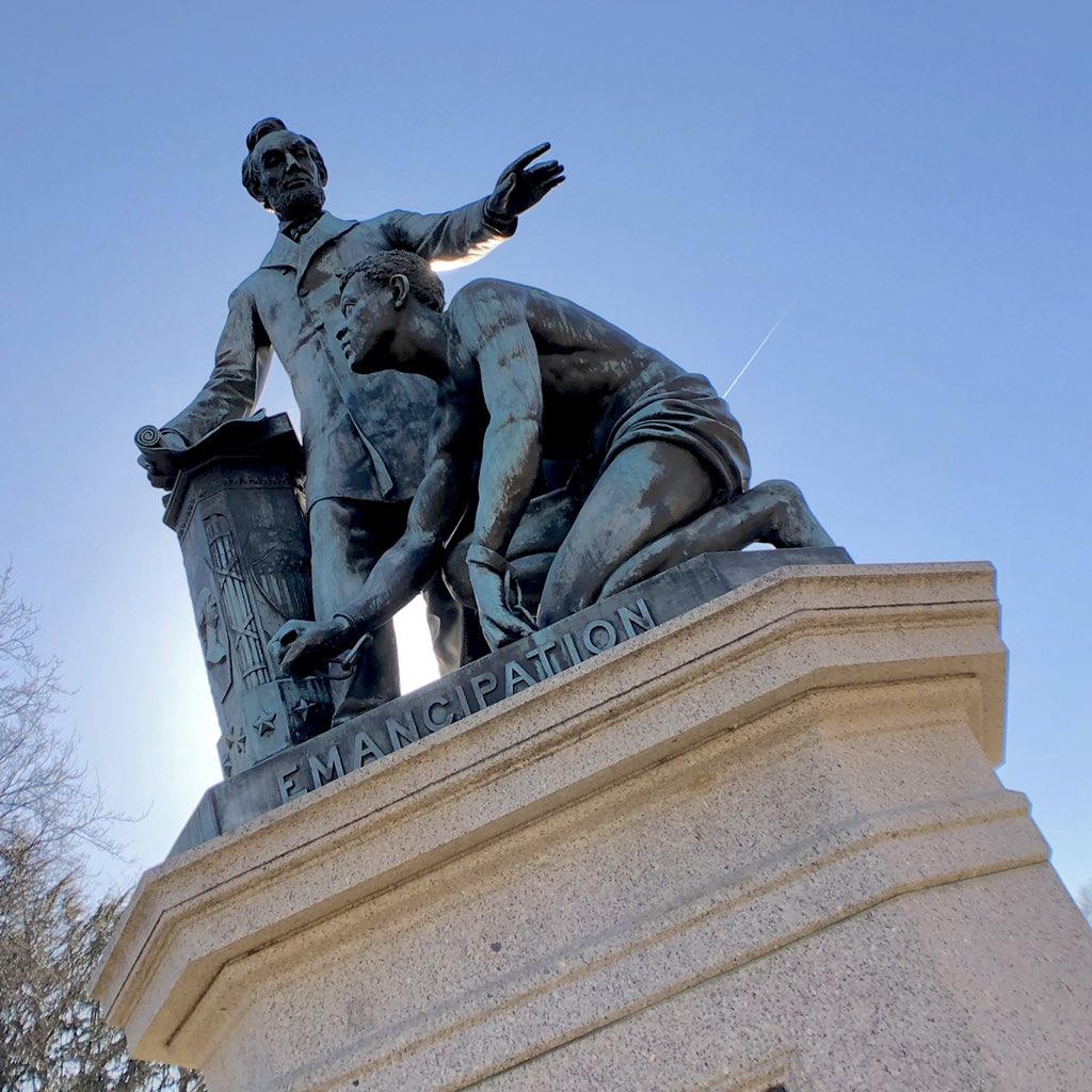 RoseKrasnow's tweet image. On this #EmancipationDay, our nation’s capital forever changed when president Abraham Lincoln signed the Compensated Emancipation Act in 1862 and freed slaves in Washington, DC.