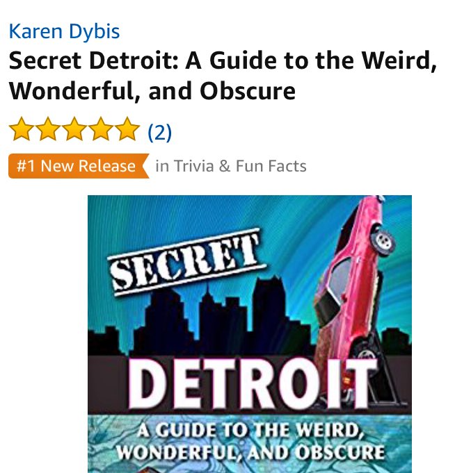 A huge THANK YOU to everyone who has bought or promoted the book! It’s the No. 1 new release in Trivia and Fun Facts! 

I truly appreciate it and the reviews! Please add your two cents on Amazon or Goodreads if you can!