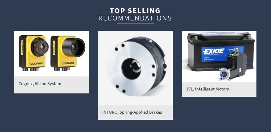 E_MotionSupply's tweet photo. This weeks Top Selling products are from #Cognex, #INTORQ &amp; #JVL
https://t.co/LIUGpMR2wS https://t.co/KoFy0RiEC1
