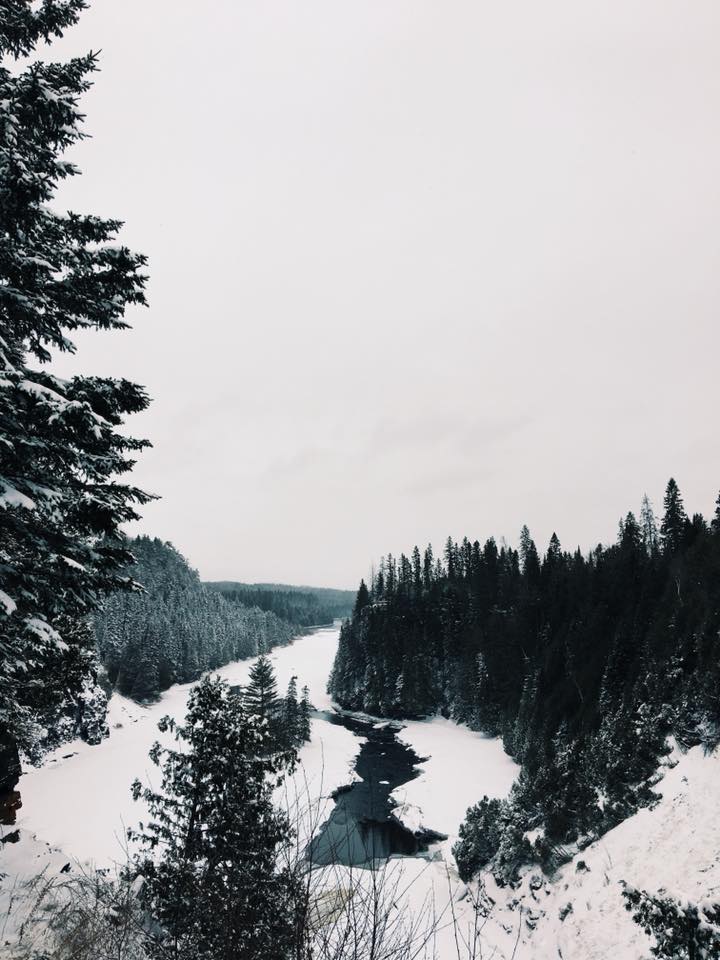 OntarioParksNWZ's tweet photo. #KakabekaFallsPP's Park Superintendent James goes from cleaning duty to shovelling snow in just a couple days! #springsnows https://t.co/HUlXIzqhRN