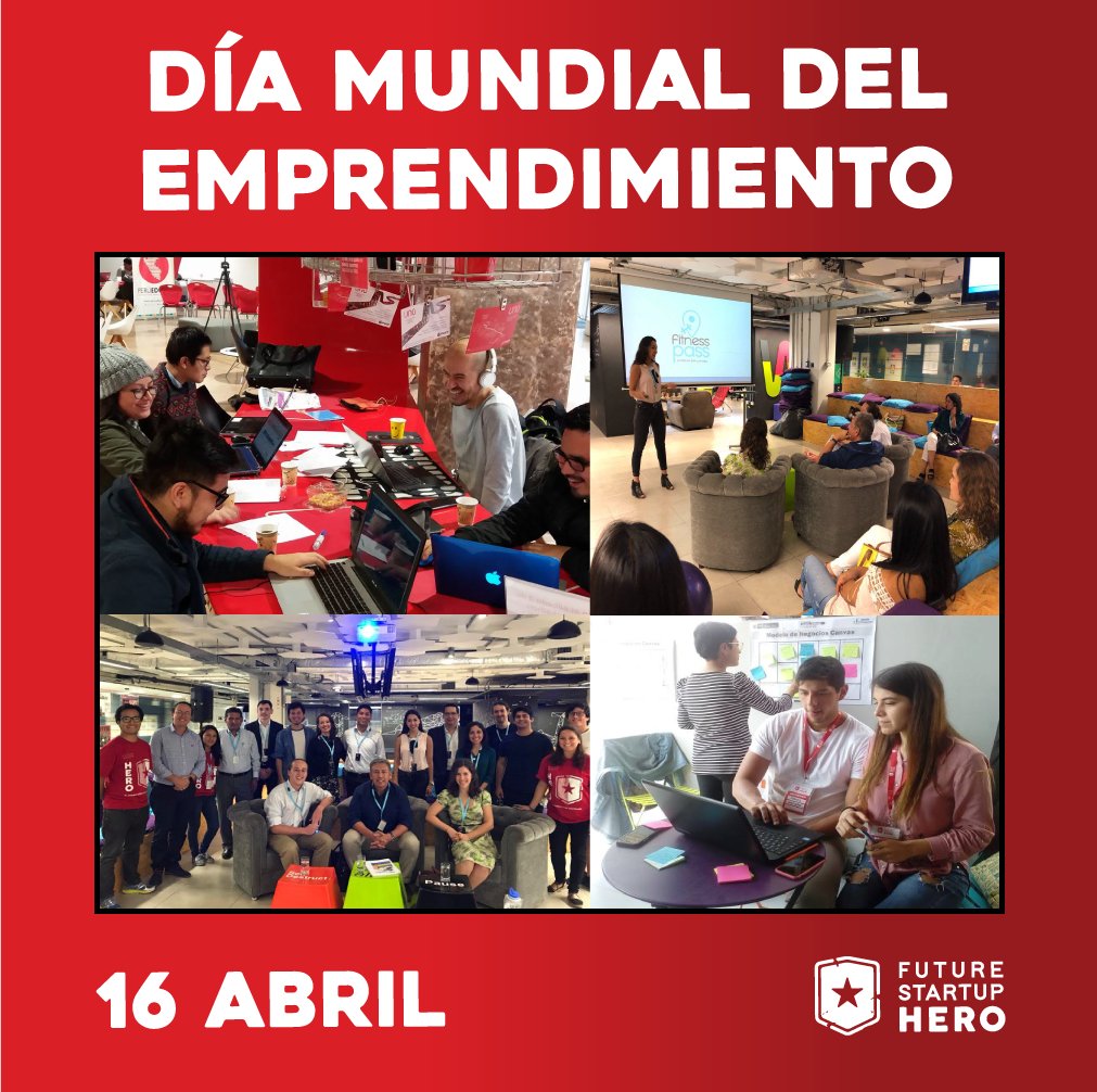 fshero_'s tweet photo. Feliz #DiaMundialdelEmprendimiento 🚀 “Nos urgen héroes 🛡️#emprendedores para cambiar al mundo 🌎”...hay muchos 🙋‍♂️🙋‍♀️que se lanzan al ruedo sin una idea concreta o peor aún, sin verdadera pasión por lo que hacen🤔 Ver+ 👉 https://t.co/NYFLQvNFp7 cc @Entrepreneur https://t.co/WeYGKcH9Cz