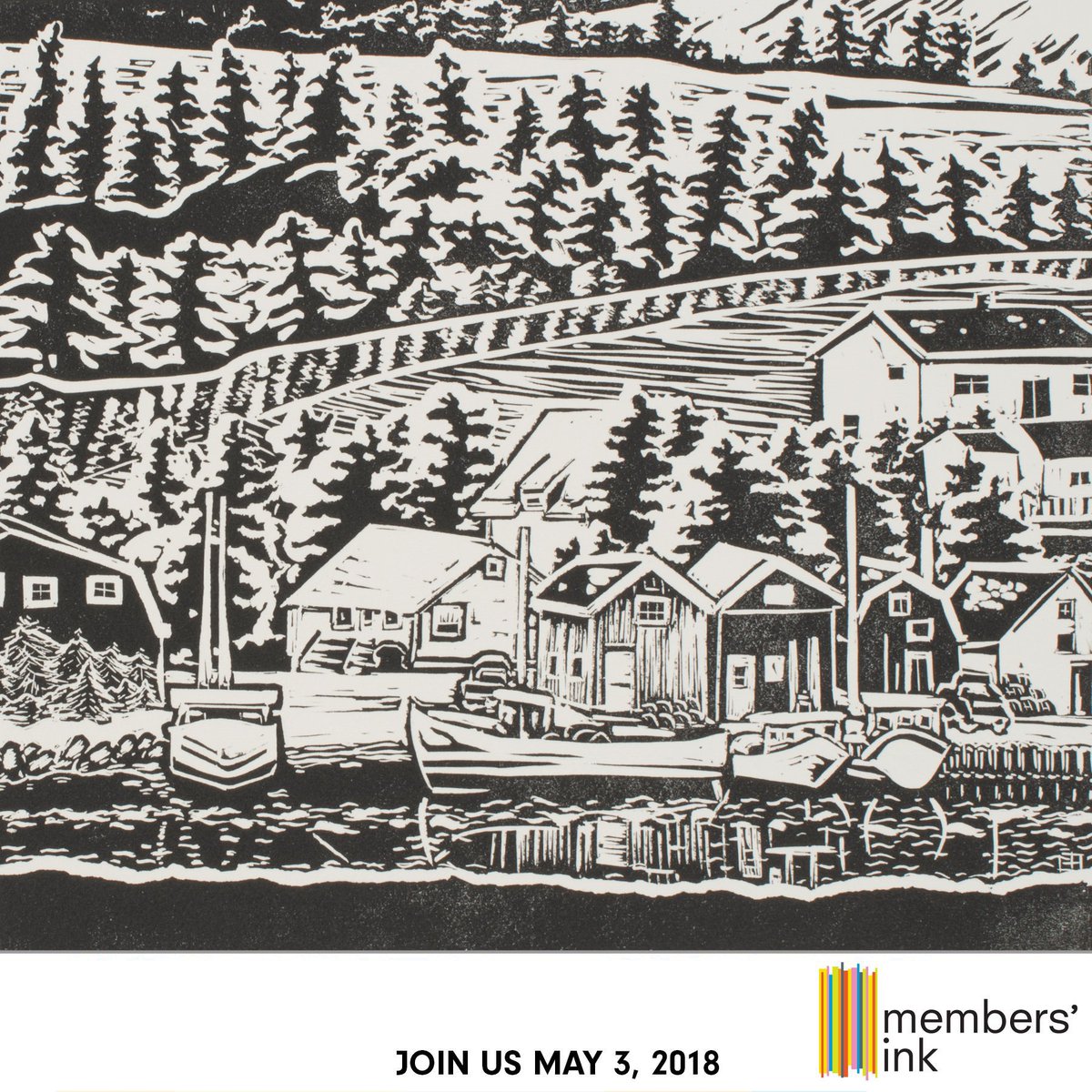 openstudioTO's tweet photo. Show your support for the arts and make sure to drop by for #MembersInk2018! Details here: https://t.co/682ExAd0ge
Image (detail): Kris Bovenizer, Left Window - French River PEI, 2016, relief, 15.5" x 14"
#Printmaking #Art #Toronto #EmergingCollector https://t.co/SxlmbSeM2c