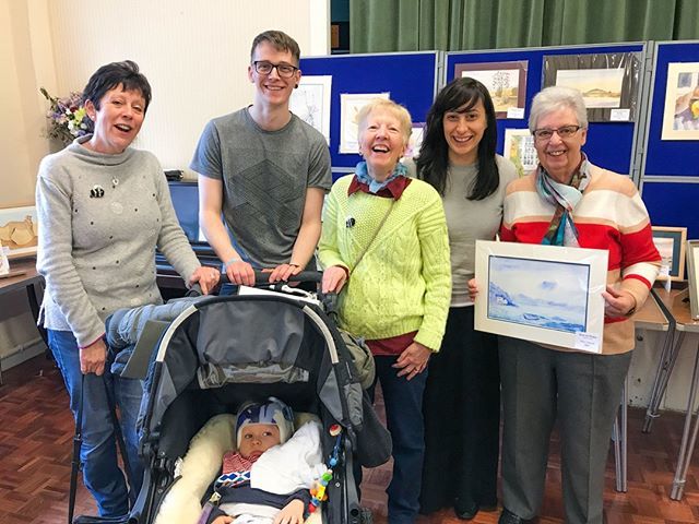 ellyrarg's tweet photo. New Post on the Blog! Mikaere's Grandma is in an Art Group. Earlier in the year they ran an exhibition, where a percentage of sales would go towards NKH Research, and they would collect donations, run a tombola and have a coffee/cake morning.

Well. What an AMAZING event!

W… https://t.co/W83E4tDpXZ