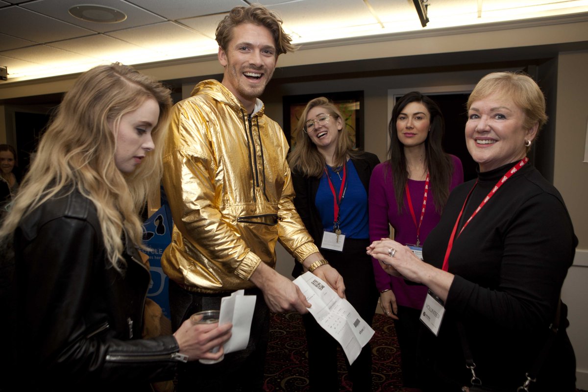whisfilmfest's tweet photo. It's #NationalVolunteerWeek and we want to thank all the amazing volunteers that come out year after year and make this festival what it is!
Check out this lucky lady, scanning in the cast of NOBODY FAMOUS before their World Premiere at #WFF17.
#ittakesavillage https://t.co/Snhb5GCRY6