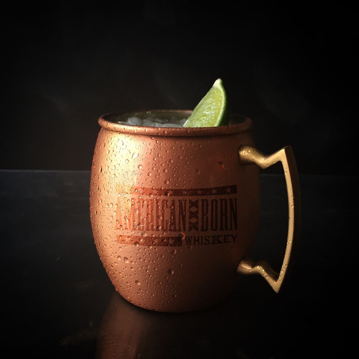 The Bootlegger's Mule - American Born Bourbon, Ginger Beer and Lime.  Kiss those Monday Blues goodbye.
***
#Whiskeyforthedrinkingclass #drinkingclass #Whiskey #AmericanBorn #bartenders #mule #bootlegger #recipe #cocktails #cocktailrecipe #cheers #Monday #MondayMood #bourbon
