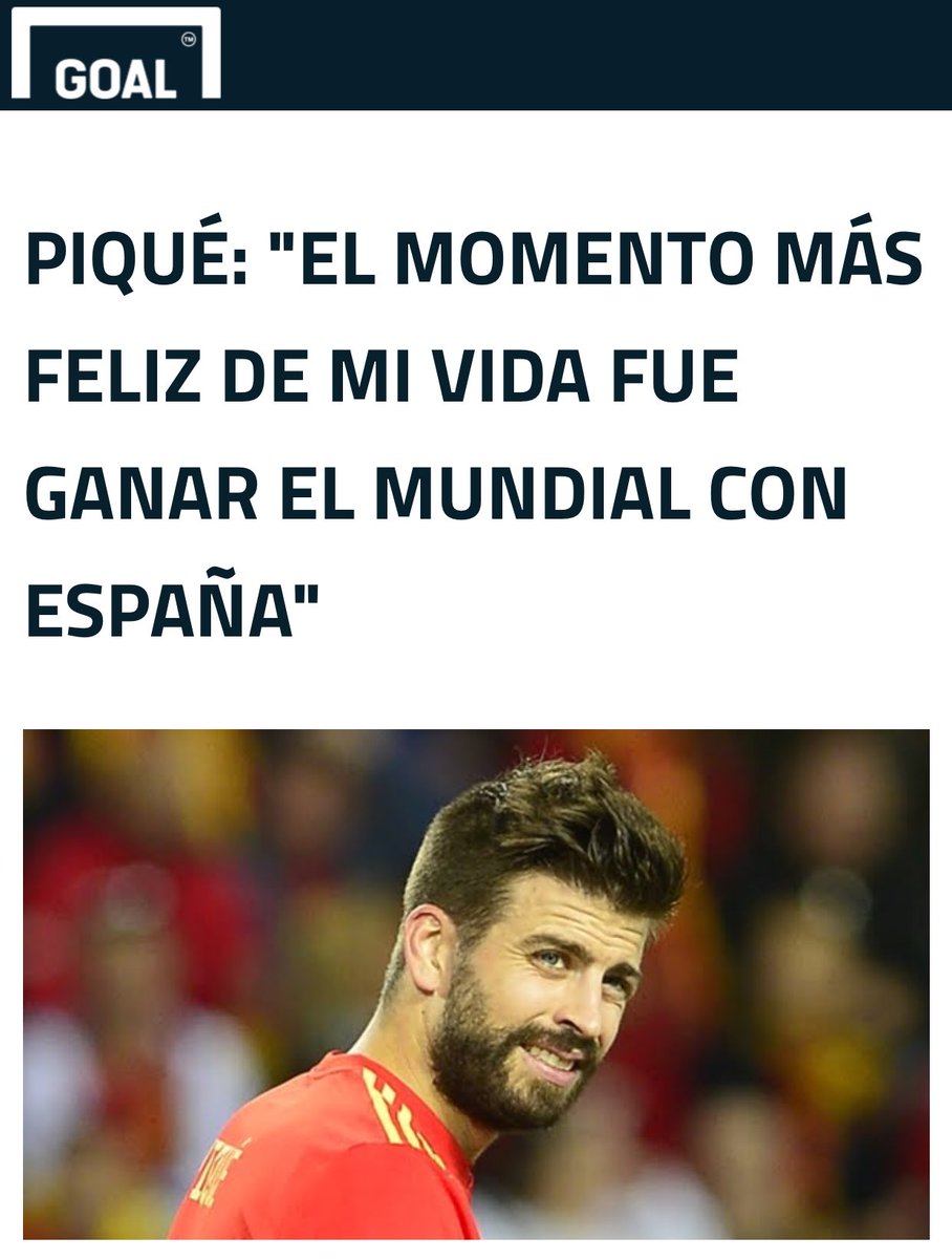 ¿Este señor no era el que iba dándole lecciones de patriotismo a Piqué? 🤔