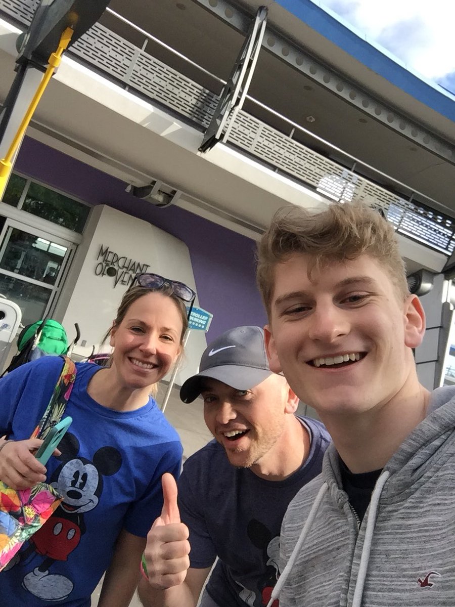 We saw Mickey, Buzz Lightyear, Woody, Goofy, Donald, Stitch, and many more characters today.... but our favorite had to be <a href="/MuhaEric/">Eric Muha</a>