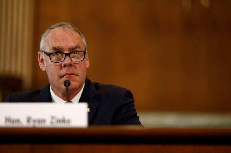 Reuters's tweet photo. U.S. Interior chief's $12,000 charter flight 'could have been avoided': watchdog https://t.co/i9doiavSKG https://t.co/q7tW5R60gB