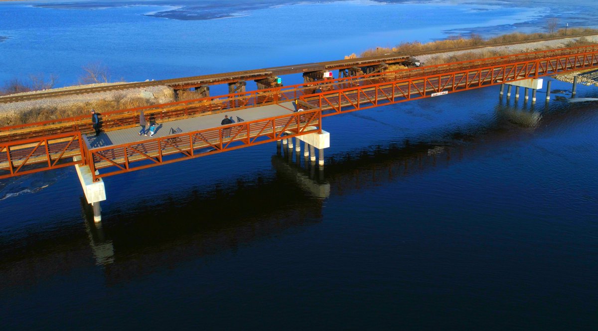 InteractiveAVI's tweet image. What an awesome new addition to the Madison area bike path system. So happy we got to take some stunning photos and video for a recent project. 

#LowerYaharaRiver #dronephotography #Dronevideos
#Interactiveaviation #Wemakethiseasy