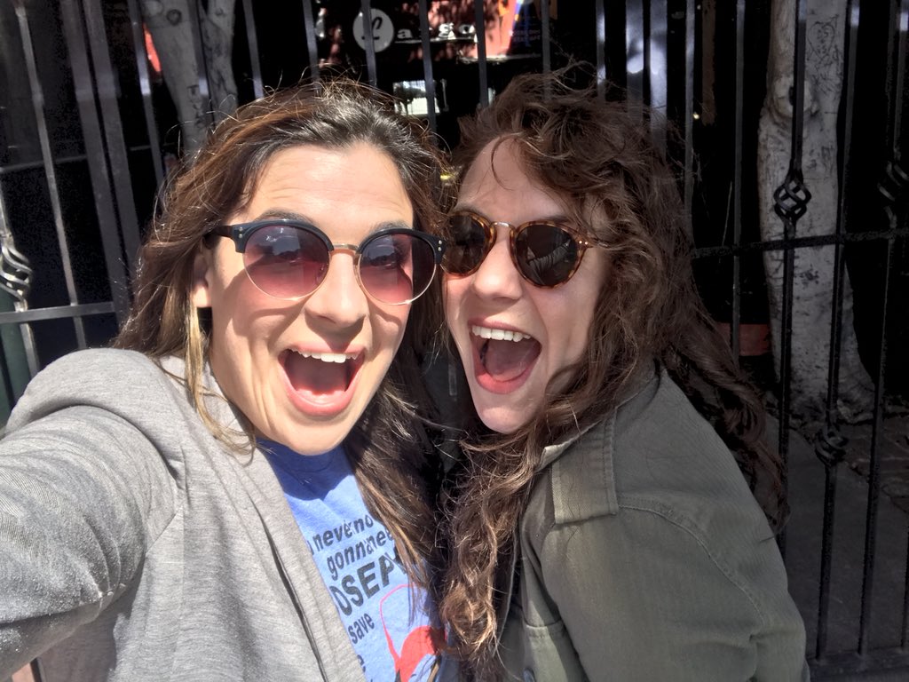 losephus87's tweet photo. First in line! #notpsychotic #WompItUpLive Just excited! @mandanaribbon @WompItUpPod @Jessica_StClair @lennonparham https://t.co/UqWdb3KgUi