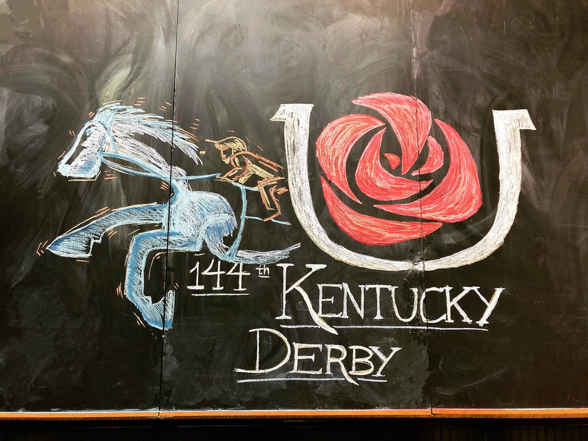 New chalkboard art! Mark your calendars; we’ve got tickets, drinks, &amp; prizes!
🌹
For tickets: gce.hastickets.com/KYDatOldTownSo…
🌹
🌹
🌹
#oldtownsocial #gce #gcevents #derby #derbyday #kyd #kyderby #kentucky #kentuckyderby #may5 #cincodederby #chicago #chocagobarscene