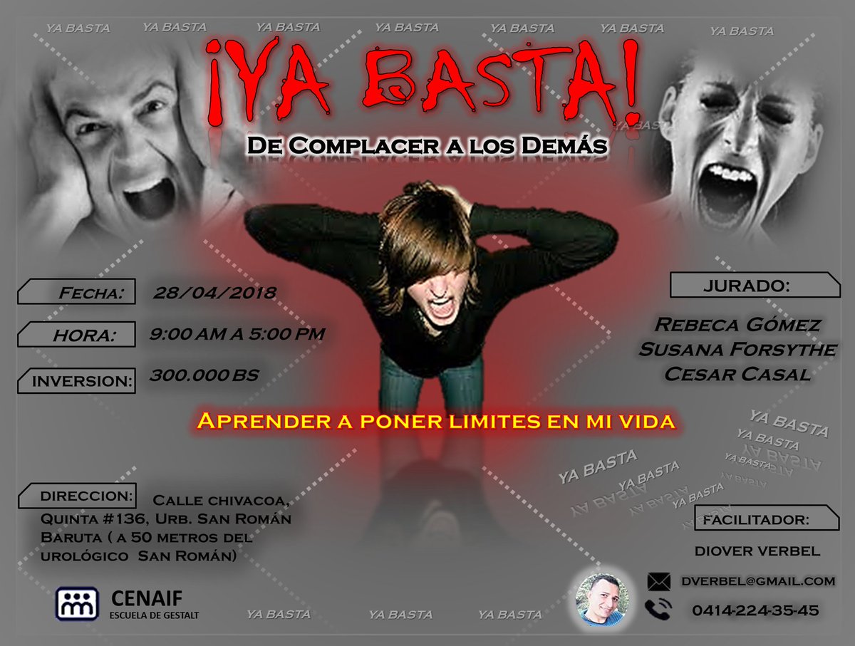 SagasuEquilibr1's tweet photo. Participa en este #taller #vivencial #Gestalt donde podrá explorar cómo están tus límites. https://t.co/JGHC5228AR
