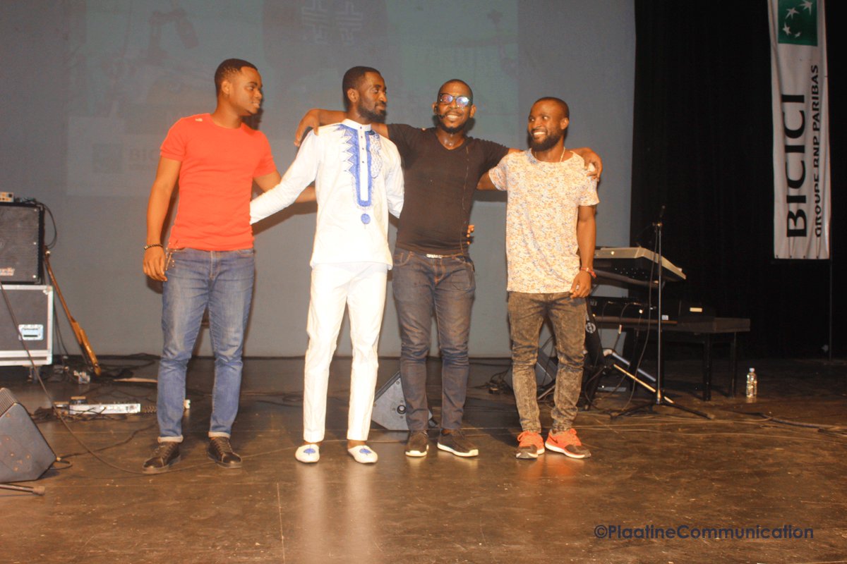 PlaatineCom's tweet photo. Prestation de Mike ABE accompagné de Jean EBO (Au piano) et Eliezer ADJE (A la basse) au Festival Abidjan JAZ by @bicicotedivoire
#Bicici #Festival #Jazz #Abijazz #13Avril2018 #EléphanteauxDuJazz #MikeAbe #PlaatineCommunication #Concert #Event #WeBuildYourImage https://t.co/7HpqwgNuYa