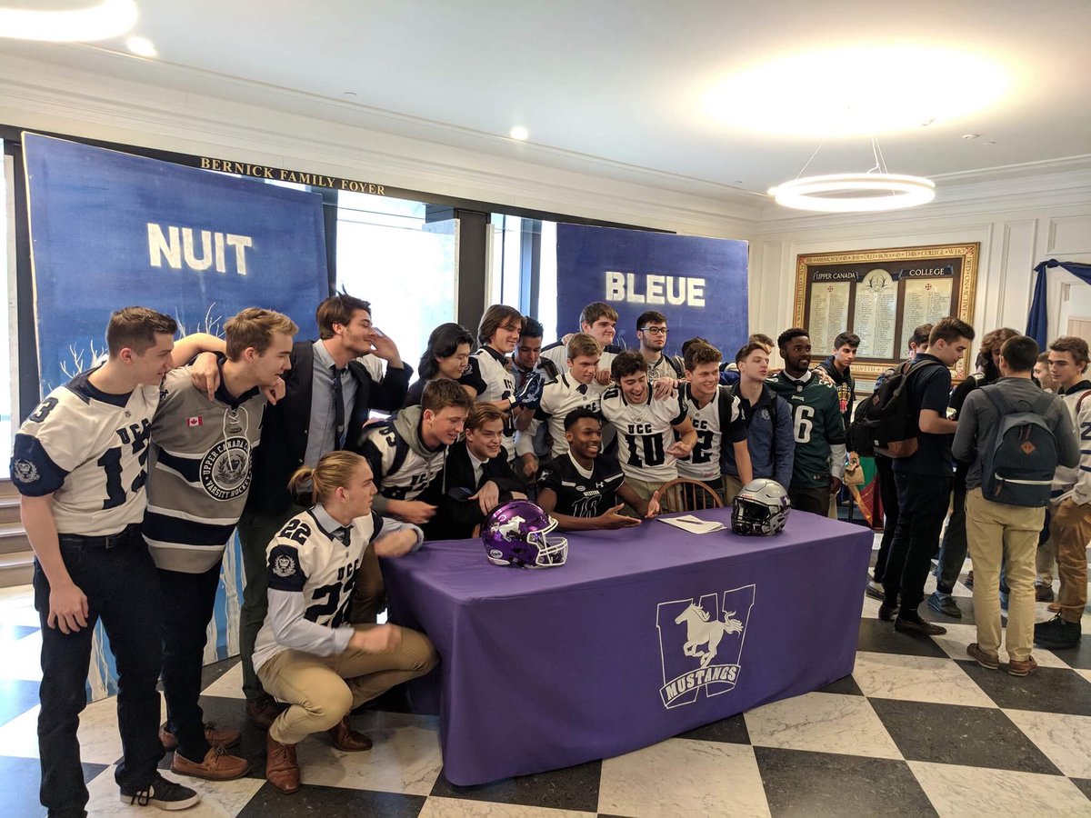 westernuFB's tweet photo. Welcome to Mustang Football Joe Hill. An amazing day full of energy & incredible support from @UCC_Community #CommitToTheWM #CreateHistory18 https://t.co/ELsUq7P0zu