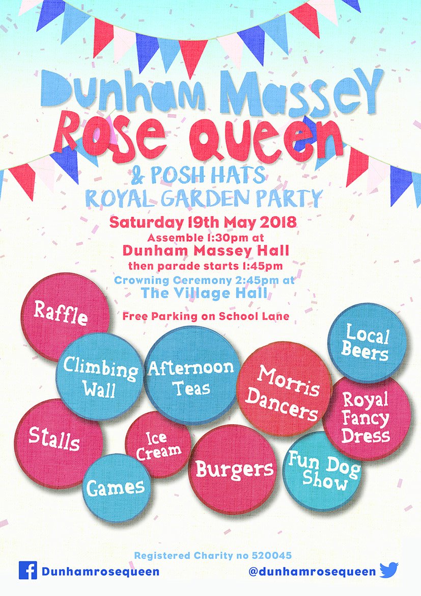 Please save the date for our annual Rose Queen Festival.  #DunhamMassey