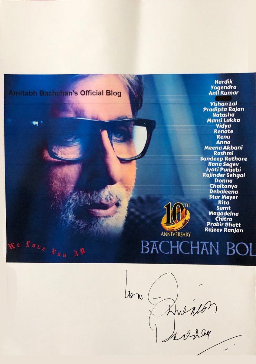 ArthVaishnav's tweet photo. @BachchanFC @SrBachchan @ashokmistry4545 @rahul1021986 @Swetaprasad19 @shrikantd31 @PravsAhuja19 @BeejalBhatt @StLouisgirl123 @yadavsunanda08 @sapnasandilya This is with the best regards and love...
I'm apologetic to the ones I couldn't incorporate.
Because the data I took is from 2015
Junoon Ji's pic...
Thanks to him and bush...
#10YearsOfABblog https://t.co/uJfNSC70kw