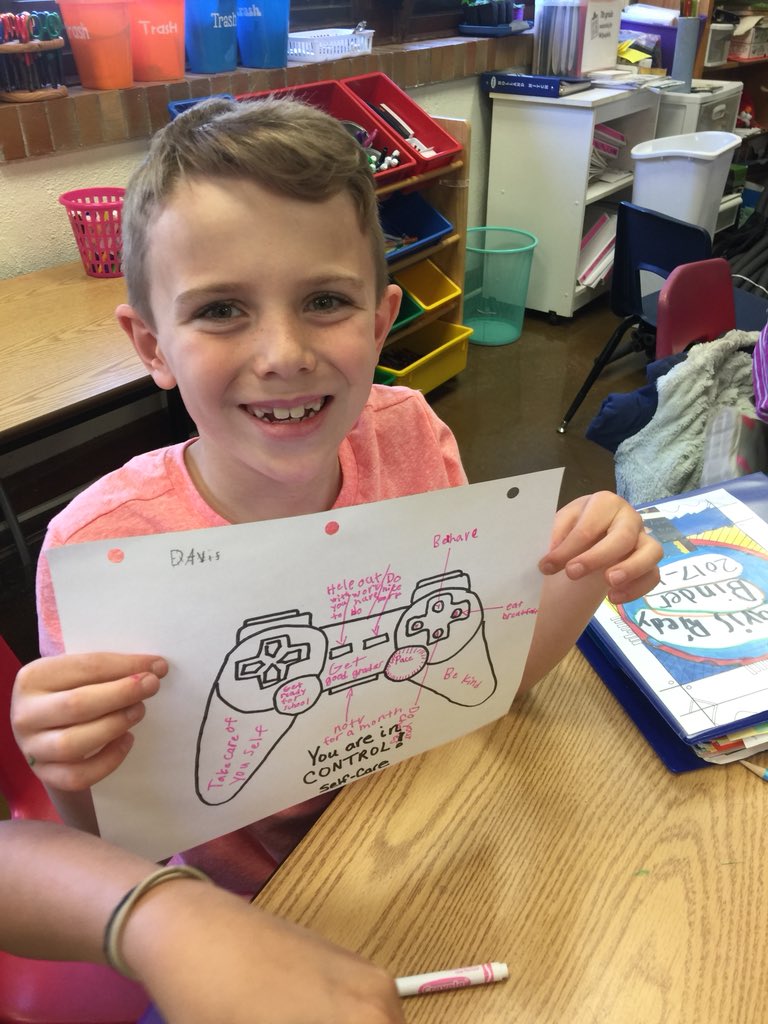 MarlerKatherine's tweet photo. Self Care skill strategies applied to the control piece helps prepare for MAP testing @phelps@katherinemarler https://t.co/1JlAwUZ5QG