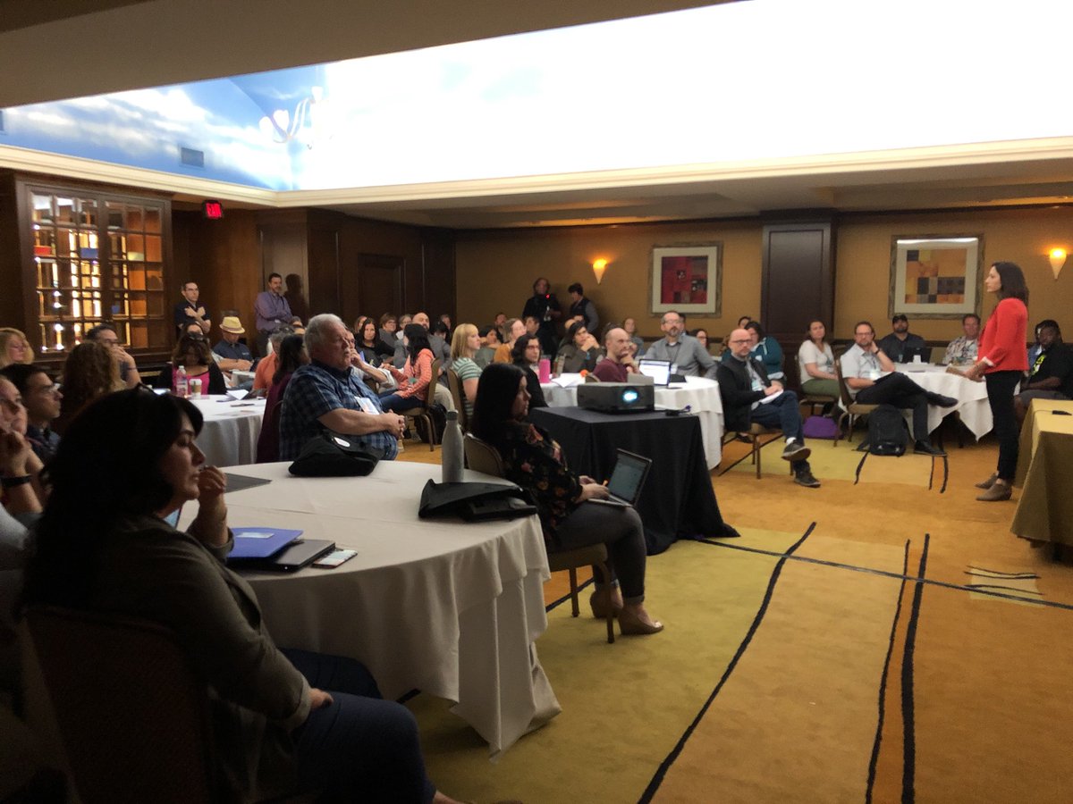 BayhaGroup's tweet photo. Room packed for Ronda Cordova’s AME Leadership Institute session about #AdobeACA certification offered to Downey High students @DowneyUnified #DowneyMADE https://t.co/Awa91pbwP5