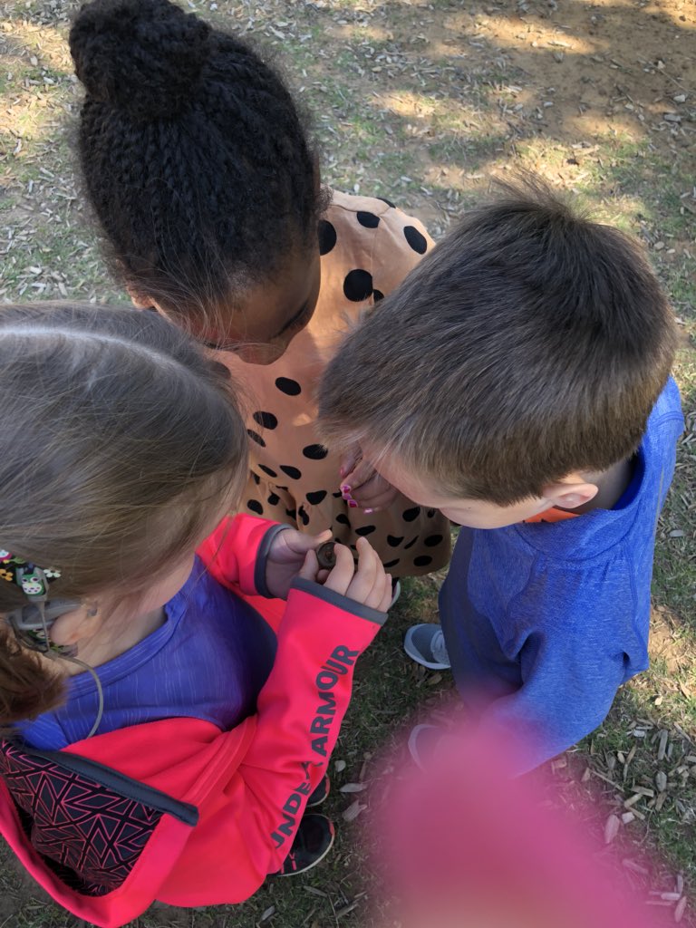 GESEubank's tweet photo. Sorting objects on the ground and making a habitat for a ladybug #learningatrecess #GESShineOn https://t.co/EAo4VIR2AB