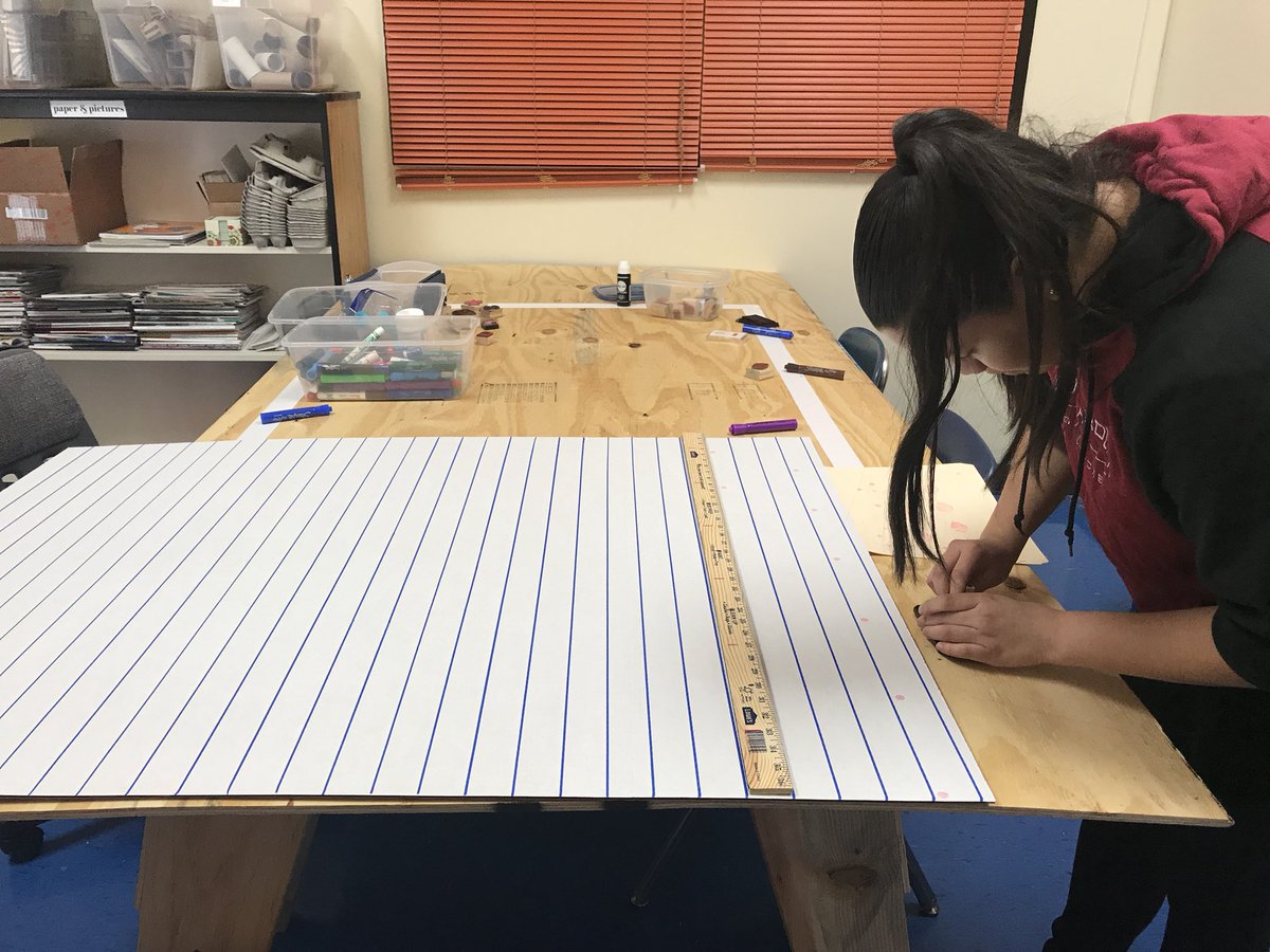 robinharriford's tweet photo. @RNECavaliers @YaneliRamon &amp; @Sam_00012 work on their amazing #MYPproject boards for the #MYPShowcase on April 25 @MrCRochester @ibmyp @MrJBrad @jrushing11 @cothran_meagan @MrsTNicholson @Sabrina_suber https://t.co/M8cVQhUIqK