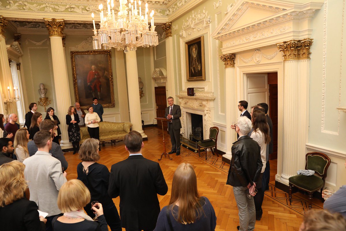 tcddublin's tweet photo. ‘Research is at the heart of what we do’ @pjprendergast launching the inaugural 40 fully funded #ProvostPhD Project Awards this evening https://t.co/0lIIIxX4pw