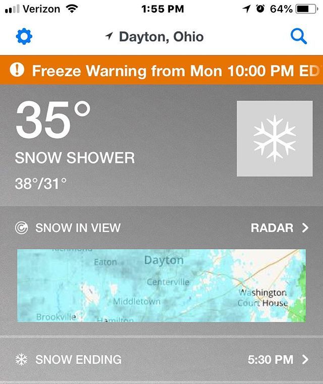 ErikFleming's tweet image. Remember that time it was 78 degrees?! Yeah those were the days...😢 #springpleasecomeback #wedesperatelymissyou #thewinterthatwillneverend ift.tt/2H3urj9