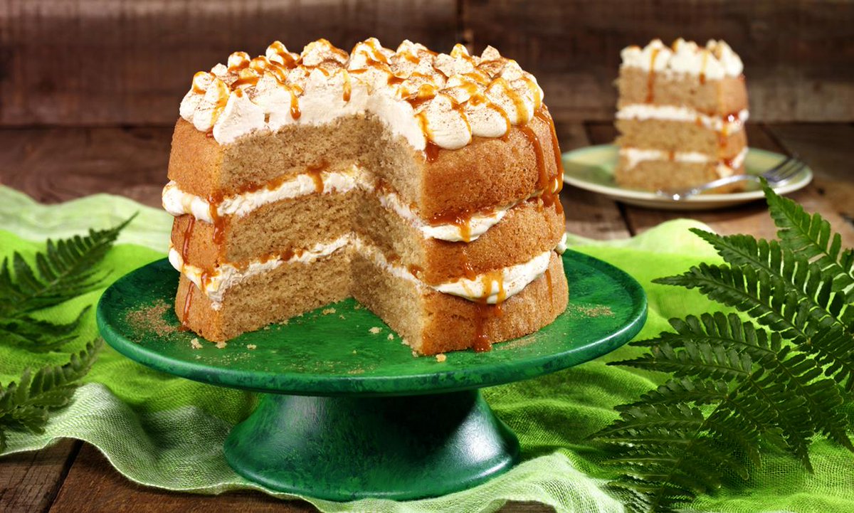 DrOetkerBakes's tweet photo. Get inspired by the flavours of #Chai Tea! This #Caramel and Chai Spice Cake is perfect for when you're craving something sweet &amp; spicy. #Recipe: https://t.co/afmh0LYajc https://t.co/cpLEUaiHRC