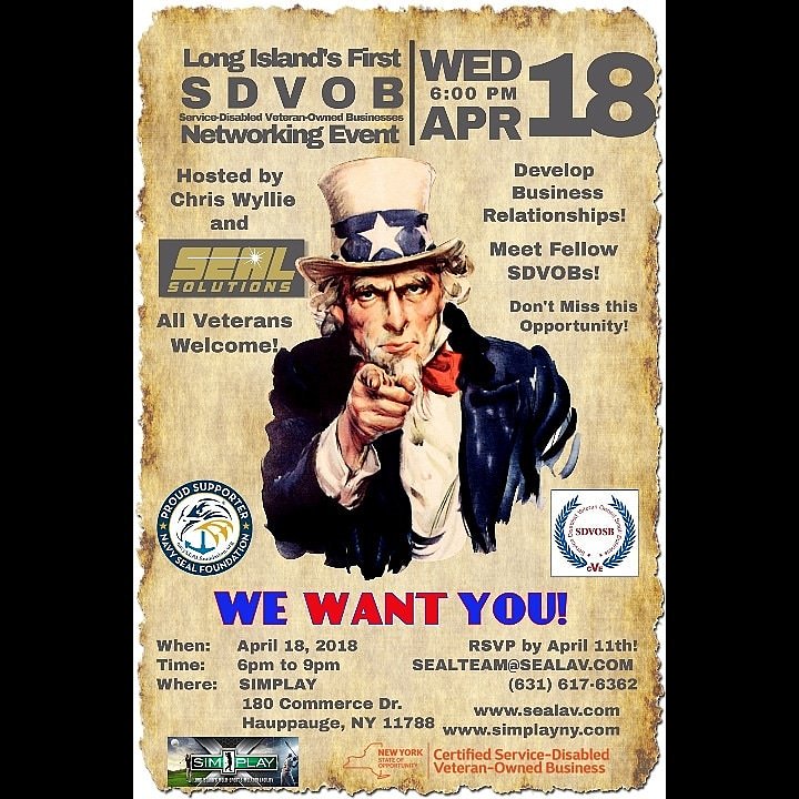 sealsolutionsLI's tweet photo. Wednesday! Come out and network! https://t.co/vKVJQcqU2w