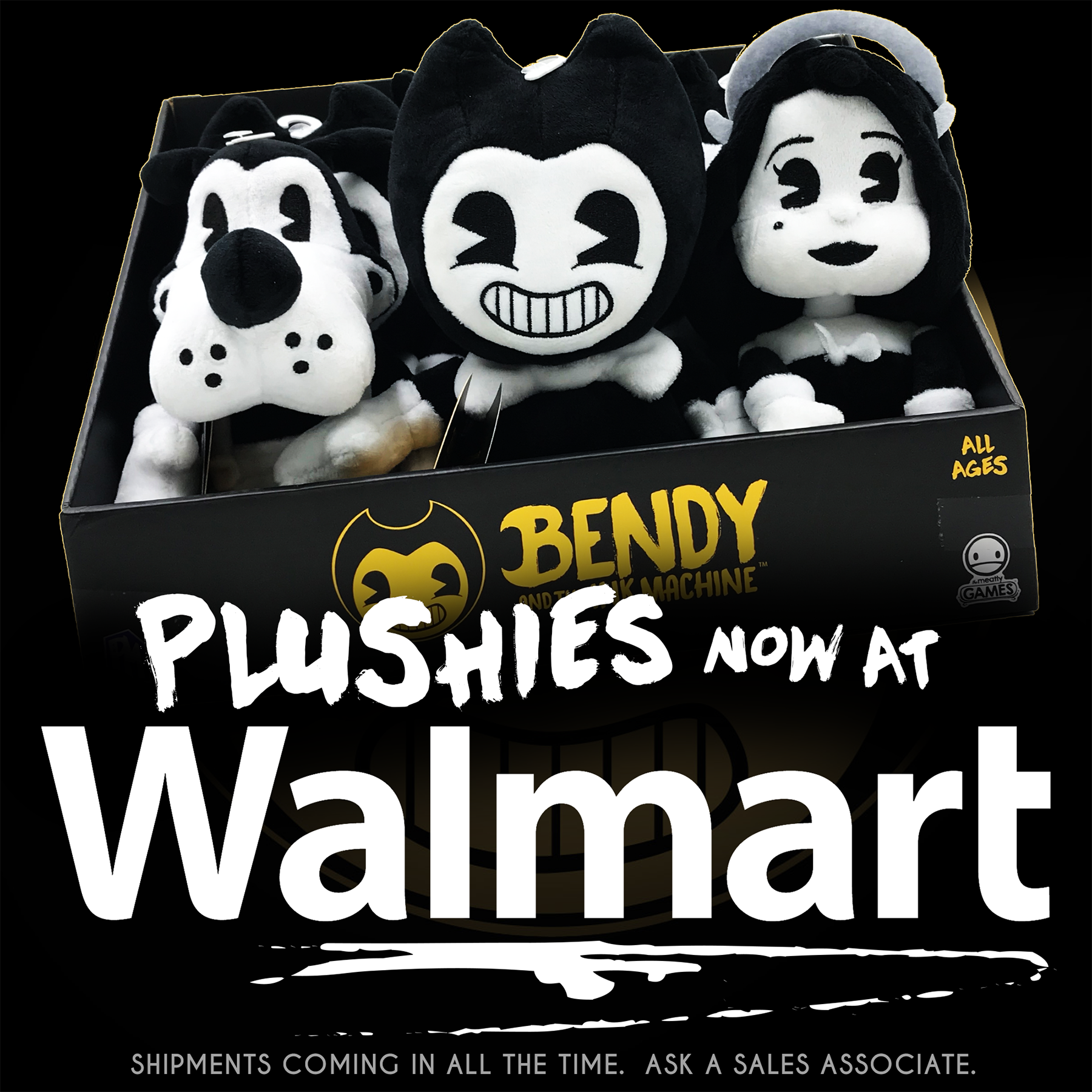 bendy plush at walmart