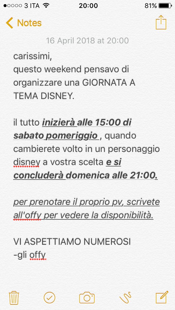 offyA51's tweet photo. ATTIVITÀ DI QUESTO WEEKEND https://t.co/LzHI6vHh6W