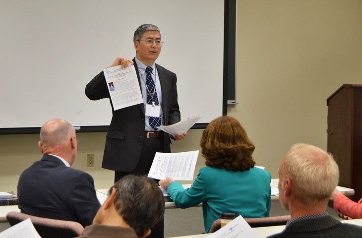 NETL_DOE's tweet photo. The University Coalition for Fossil Energy Research, is meeting at #NETL Morgantown today and Tuesday. #UCFER convenes researchers from participating universities to address fundamental research challenges that impede advancement of fossil energy-based technologies. https://t.co/6cGvw7cn3G