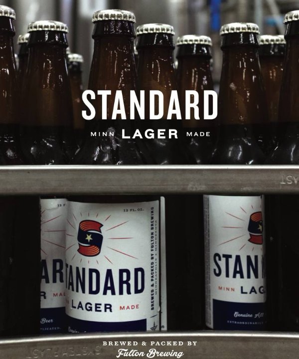 CavBeerOH's tweet photo. With a 93 rating on @BeerConnoisseur, @fultonbeer's #StandardLager is a genuine all-malt beer, made from 2-row barley malt, American hops, & Pilsner yeast. At 4.5% it is a full-flavored, easy-drinking experience. Have higher standards for your lager. #FultonBeer #Lager #CraftBeer https://t.co/MY9fNxu5Sy
