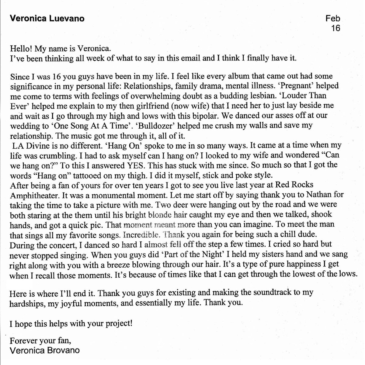 Cold War Kids On Twitter Set List Letter From Audience Member Live Album Audience Out Now twitter