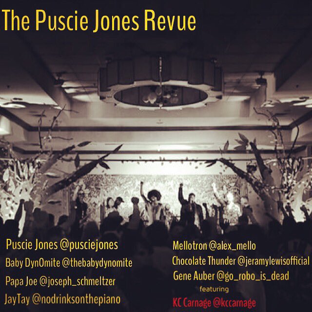 ThePJR's tweet photo. Follow the band on Instagram! @pusciejonesrevue #mcm #instagram #followforfollow https://t.co/XajzxkBXAE