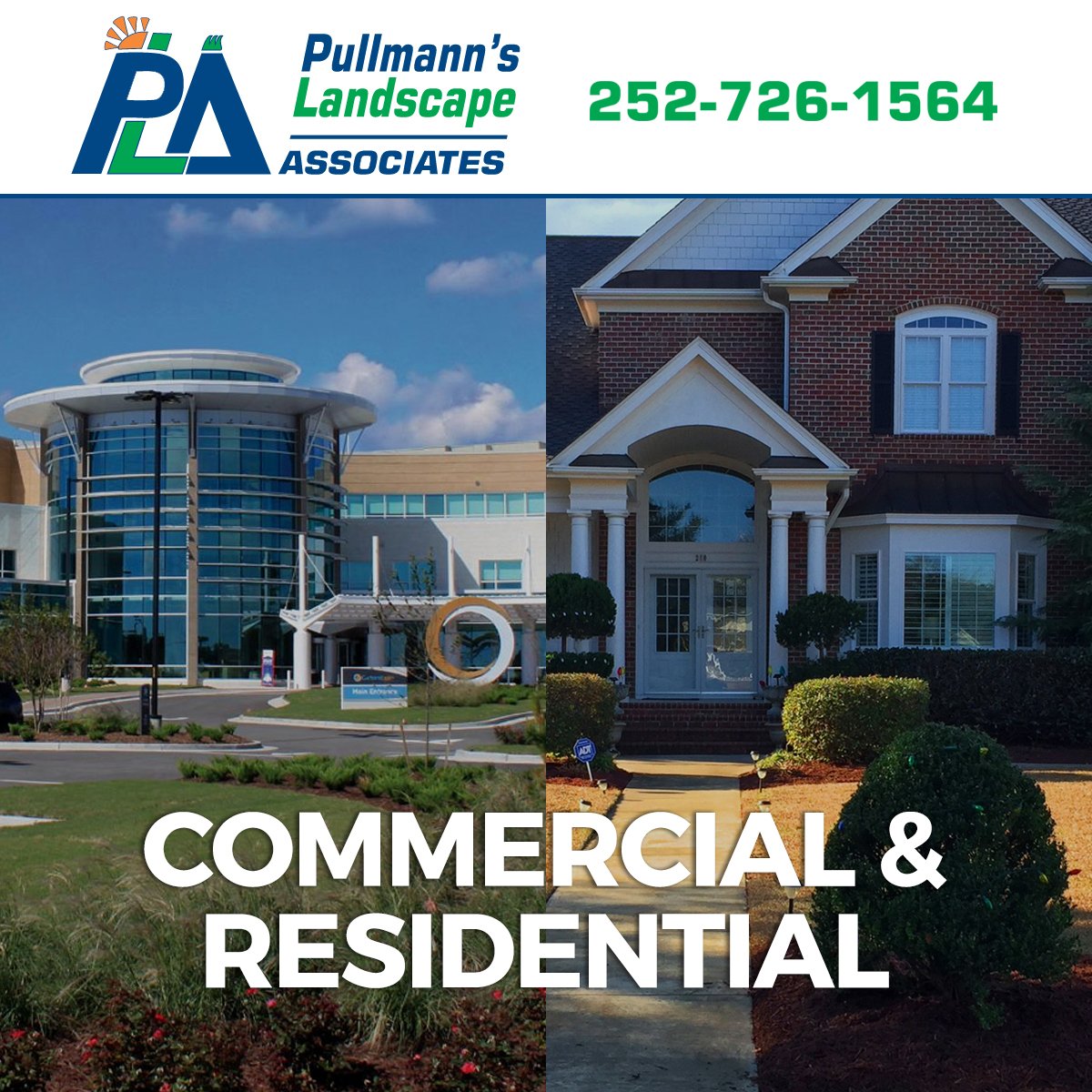 PullmannsLand's tweet photo. When dealing with commercial work #PullmannsLandscaping pride ourselves on our flexible schedule, customer satisfaction, attention to detail and a solid reputation. Anything you desire for your commercial property, we can provide to you with ease and efficiency. https://t.co/GACeyzOcTR