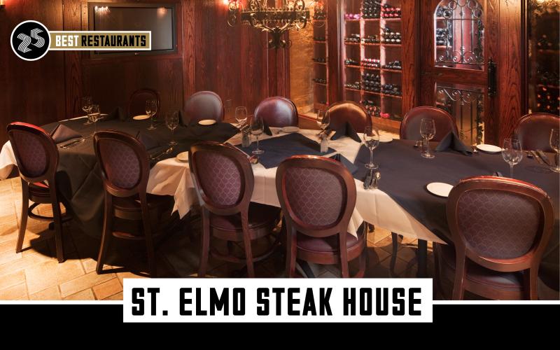 IndyMonthly's tweet photo. Turns out, operating a high-end steakhouse isn’t as easy as St. Elmo makes it look. So if you’re going to come after the champ, you’d better come strong. St. Elmo Steak House — A Best Restaurants 2018 Winner: https://t.co/F69b6nh19n @stelmo https://t.co/geCEIoMa8B