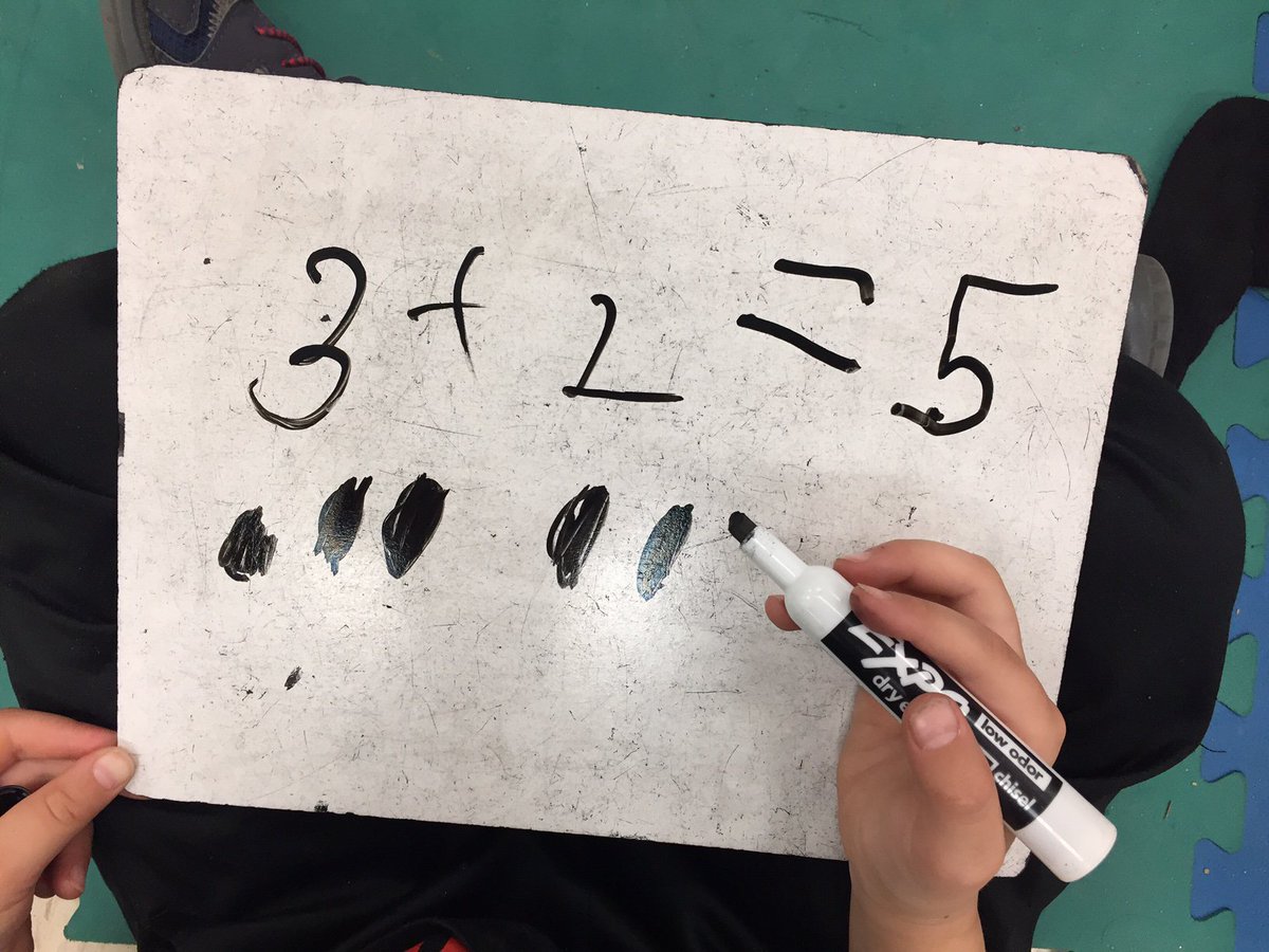 gcappsEES's tweet photo. Today in Math we focused on math symbols. One math symbol is a plus sign which means to add or put together. The other math symbol is a minus sign which means to take away. #EESLeadandLearn #addandsubtract https://t.co/6cwjAaY1QE