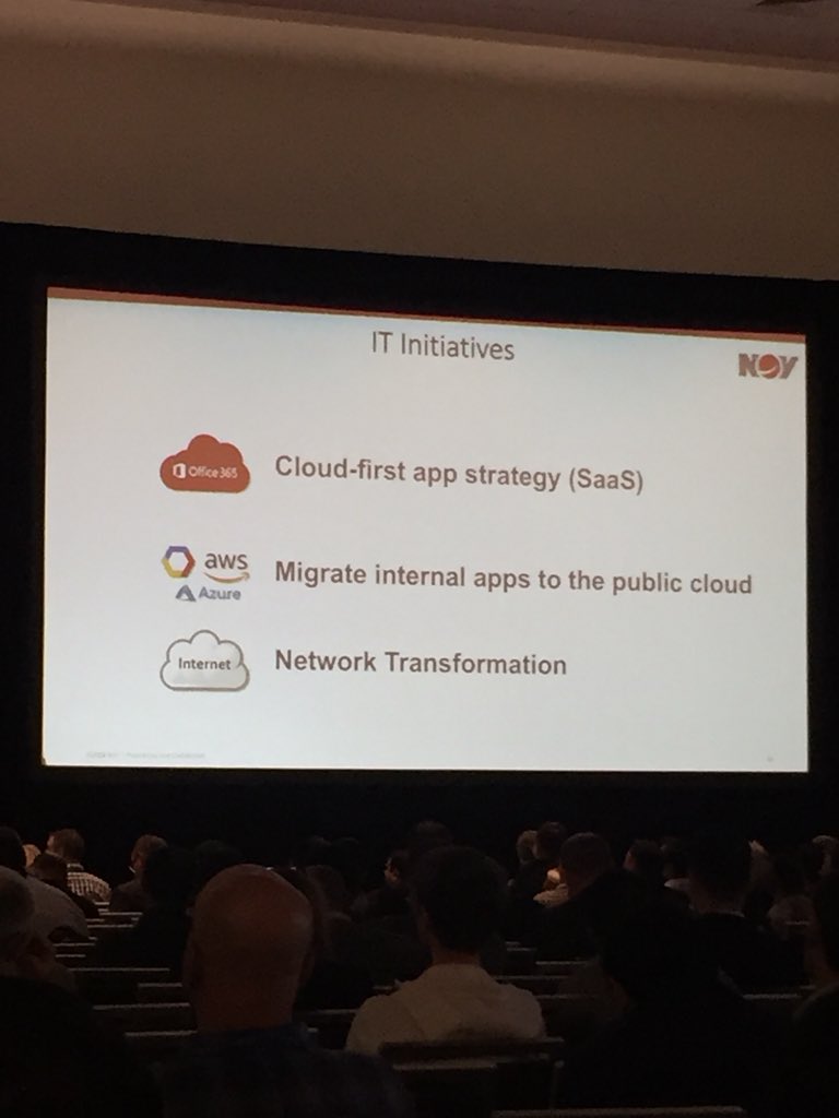 marshallengland's tweet photo. Alex Philips, CIO, National Oilwell Varco’s @NOVGlobal digital transformation to cloud SD-WAN w/ @zscaler #CSASummit18 @RSAConference #RSAC18 https://t.co/sPjU8LA5Jh