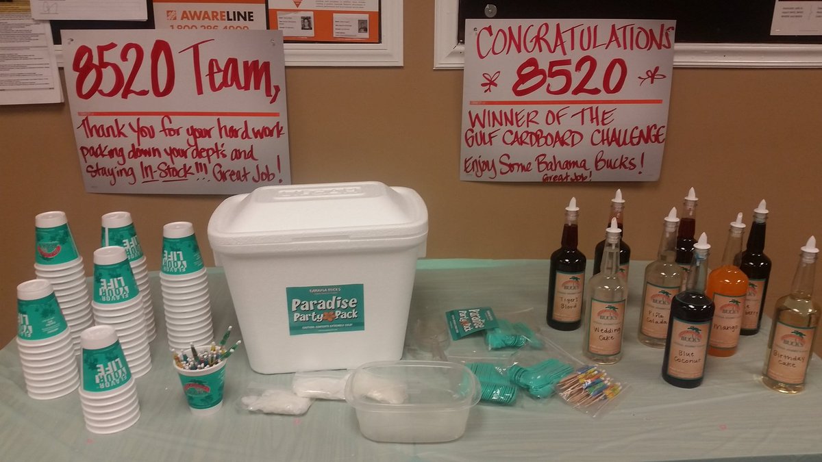 KaseyCardenas77's tweet image. Outstanding Job Team 8520!!! Being recognized by the district for driving the #GulfCardboardChallenge and being In-Stock. Way to Go Team!! #BahamaBucks @ValDaMASM @jreed4401