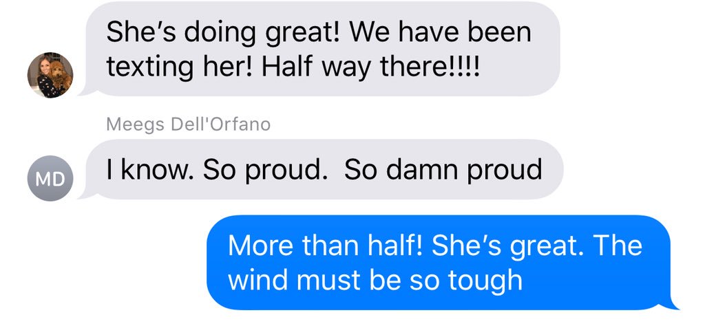 xoxbrookeashley's tweet photo. Everybody is so proud of @caitlindella for competing in her first @bostonmarathon, especially her Mom! She has less than 10 miles to go!! #RunCaitRun #stokednsoaked
#OnlineJaehnigism https://t.co/eUZd5feRab