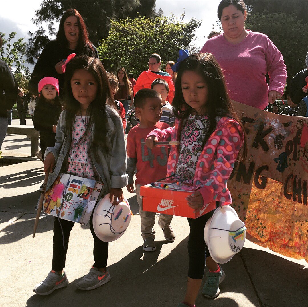 Today kicks off The Week of the Young Child! <a href="/Fresno_State/">Fresno State</a>’s Programs for Children and the #HugginsCenter explored campus with a music parade. 🥁 

<a href="/NAEYC/">NAEYC</a> #WOYC18