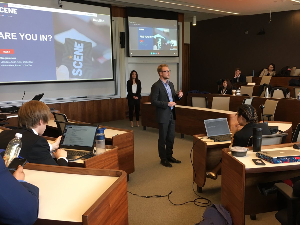 iveybusiness's tweet photo. Final presentations are happening NOW for #HackTheCase! @iveymsc @DeloitteCanada @SASAcademicCA @scotiabank https://t.co/cJU3Ni9XHf
