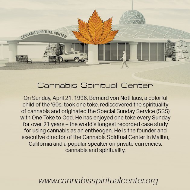 canspiritcenter's tweet photo. Please join the Cannabis Spiritual Center, post your experiences on the Blog and support our efforts as we establish the entheogenic spirituality of cannabis.

https://t.co/zQq5IDSPAJ https://t.co/oJo8y9Jpzr