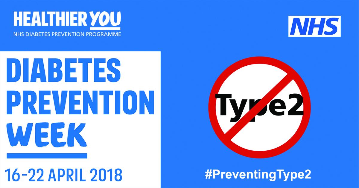 #DiabetesPreventionWeek begins today.

Do you know your risk? Find out using the <a href="/DiabetesUK/">Diabetes UK</a> risk tool then take action - one great way is to lower your blood pressure through regular exercise.  bit.ly/Kn0wYourR1sk