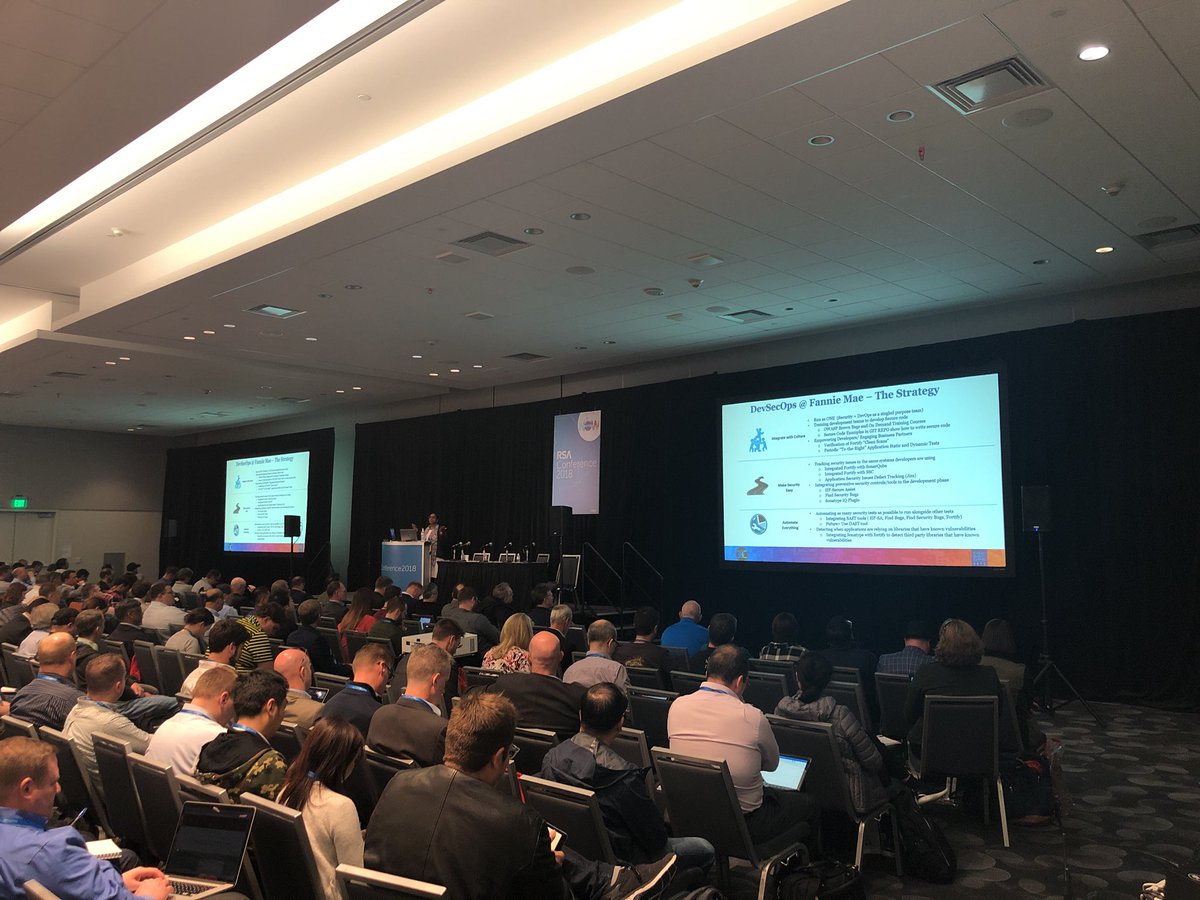 riedelinc's tweet image. #devsecopsdays #rsac “tools only do so much” - software can only get us so far “train the developers” security by design is critical - FannieMae has the right thinking. @newcontext @FannieMae learn how LSIQ can help in the back of the conference